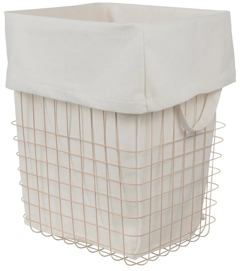 Coș de rufe bej din metal/din material textil 64 l Store-It – Mette Ditmer Denmark