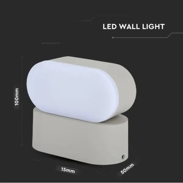 Aplică LED de exterior flexibilă LED/5W/230V IP65