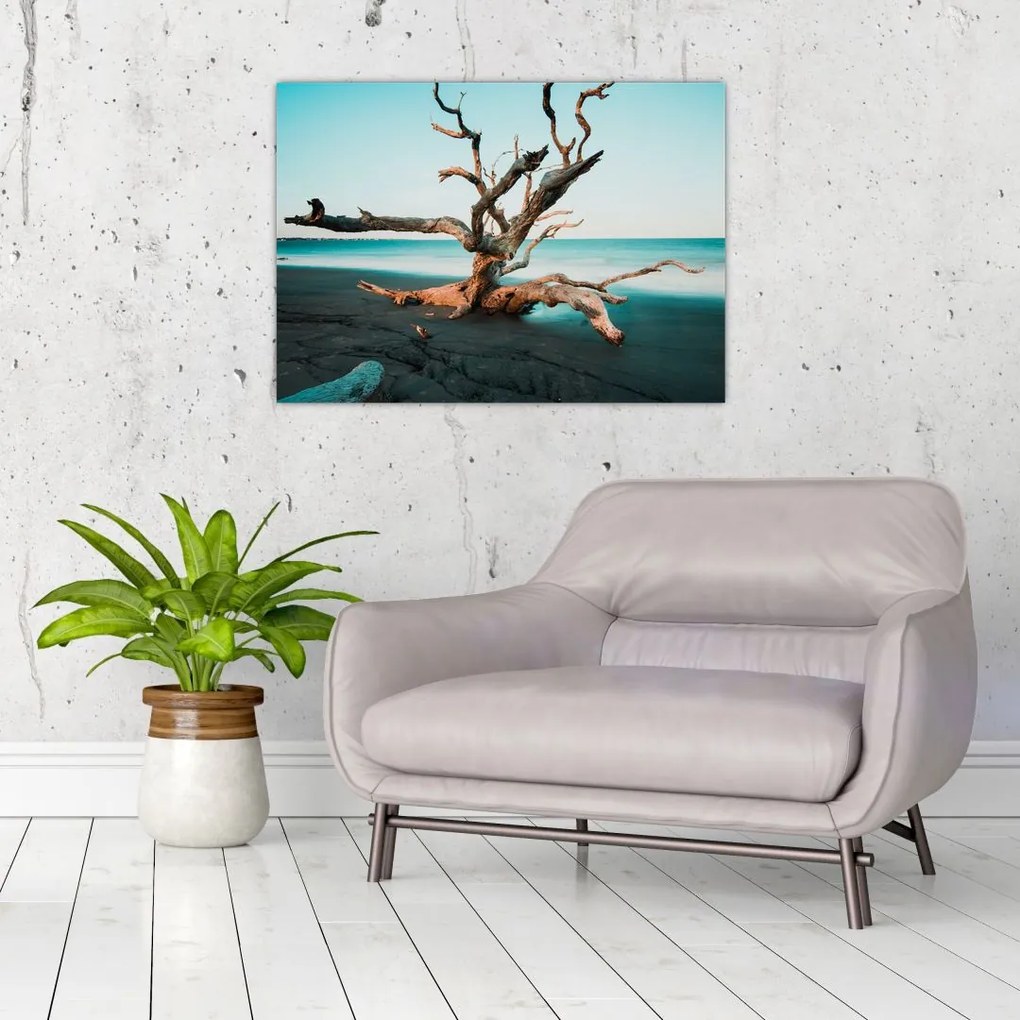 Tablou - Debarcare pe plaja (70x50 cm)