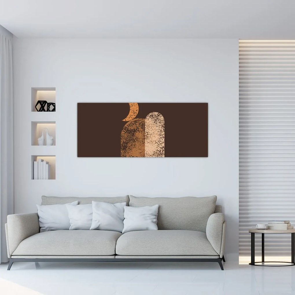 Tablou - Arce portocalii N⁰2 (120x50 cm)