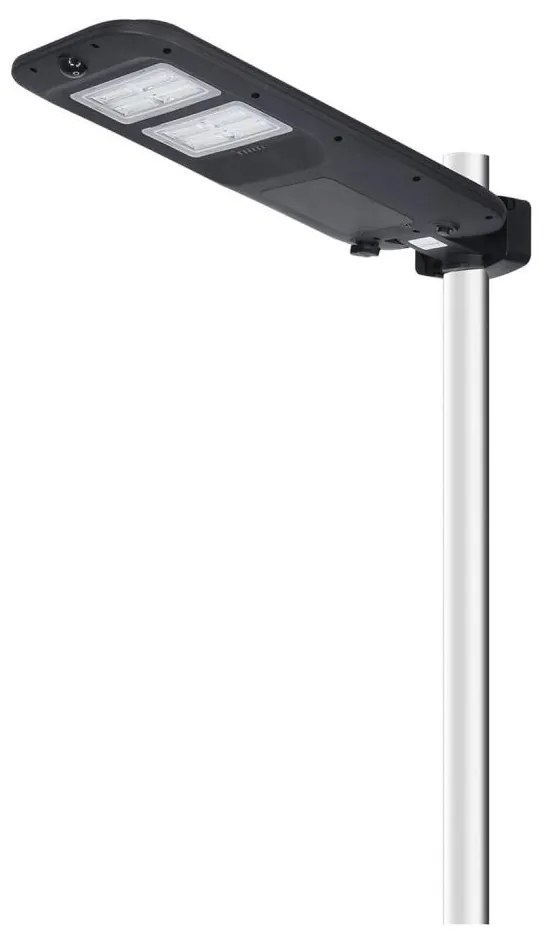 Lampă LED stradală solară cu senzor Aigostar LED/18W/4V 7500mAh IP65 + telecomandă