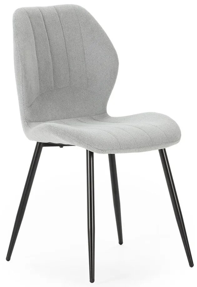 Scaune de dining gri-deschis 4 buc. Milu – Marckeric