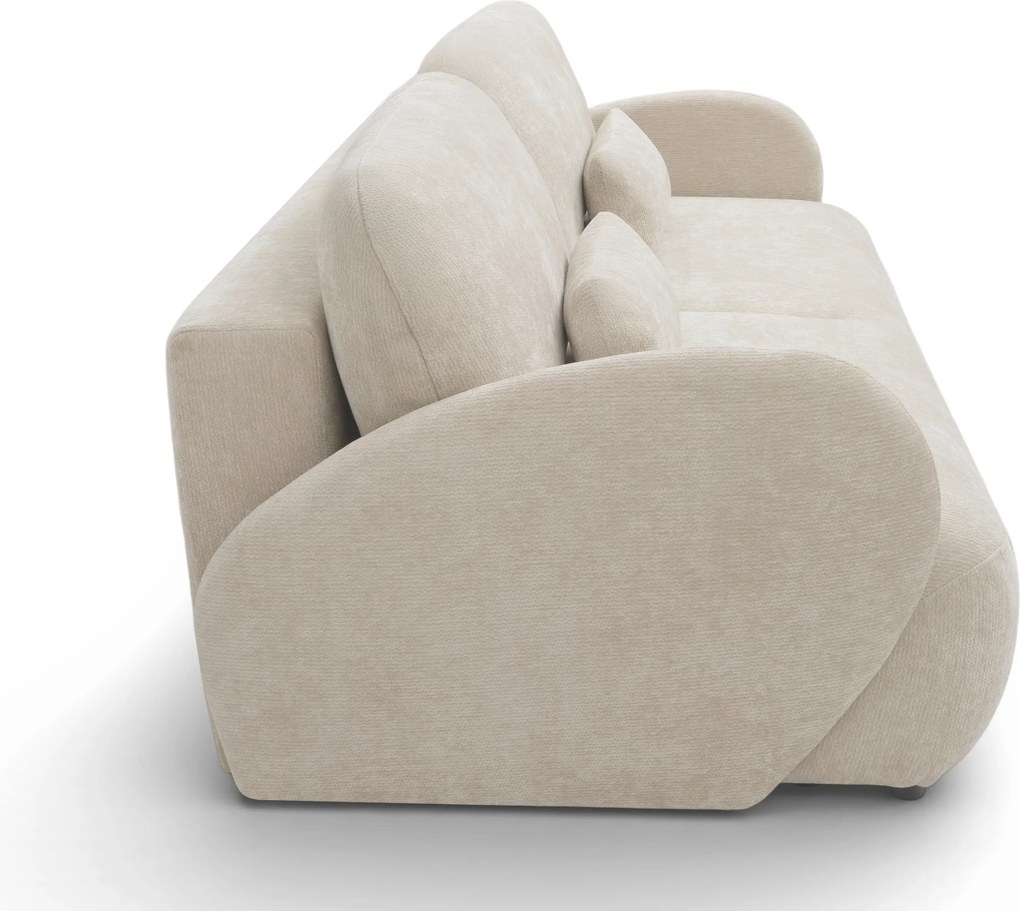 Canapea extensibilă pentru dormit Elora - szenil bej deschis Vibe 06