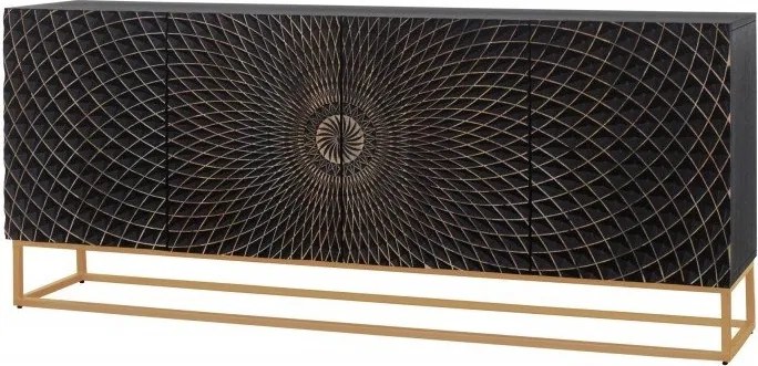 Comoda moderna cu model abstract mandala Illusion 177cm