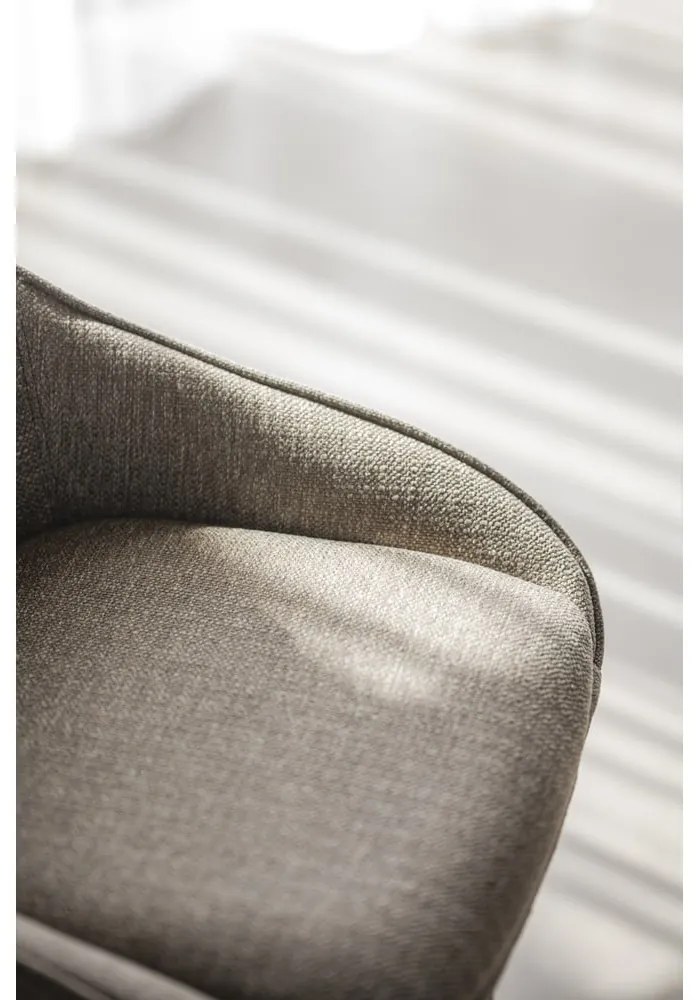 Scaune de dining bej 2 buc. Alison – Rowico