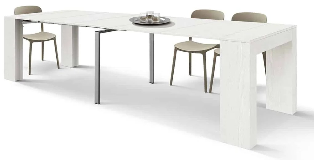 Consola extensibila tip masa Roma - RUSTIC INTEGRAL - 300 cm/90 cm /76 cm - 12 - Extensibila