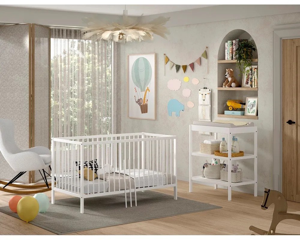 Set de mobilă pentru copii 2 buc. din lemn de fag Dino – Vipack