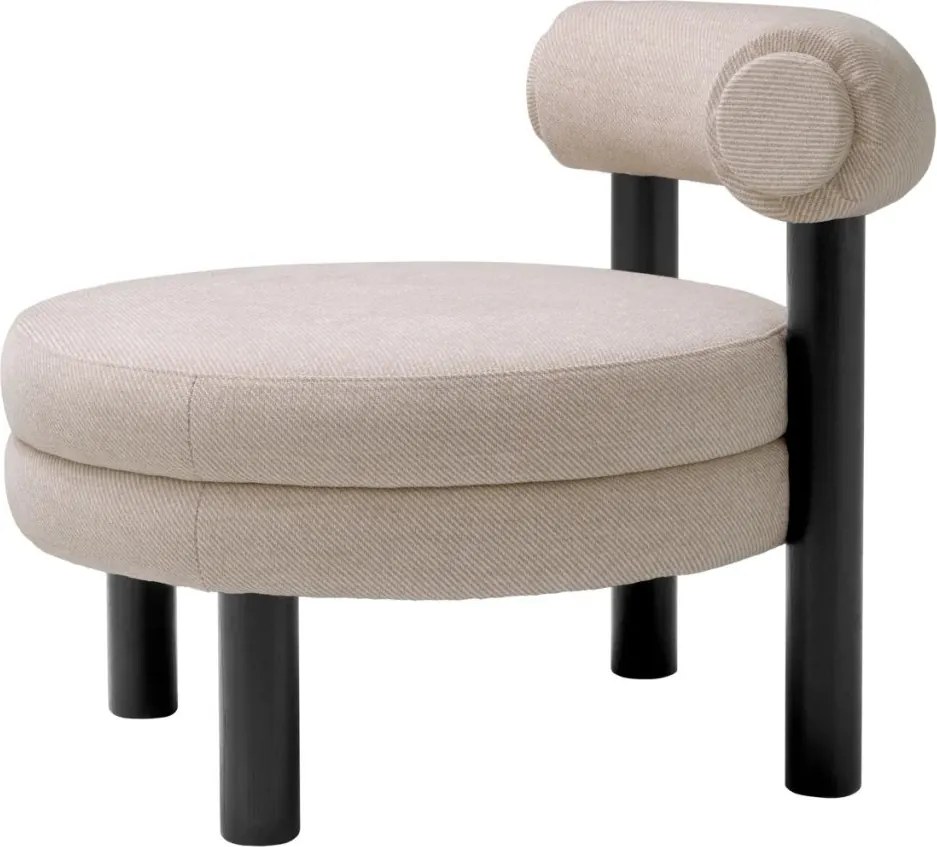 Fotoliu elegant design LUX Zoey, Fisher sand
