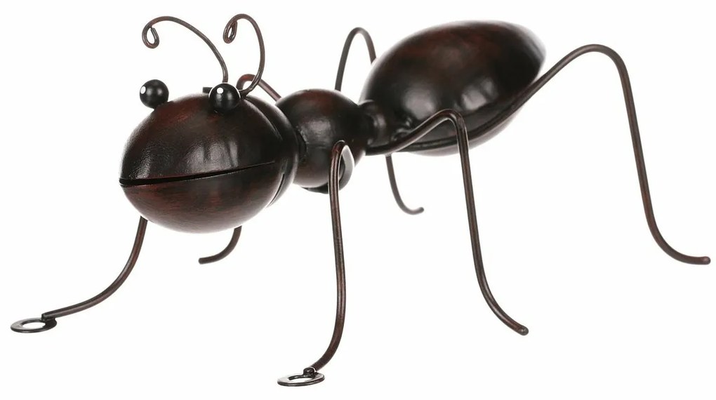 Decorație metalică de grădină pentru agățatFurnică, 18 x 11 x 10 cm