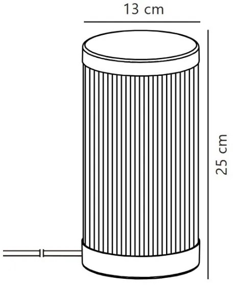 Lampă de masă de exterior Nordlux COUPAR 1xE27/25W/230V negru