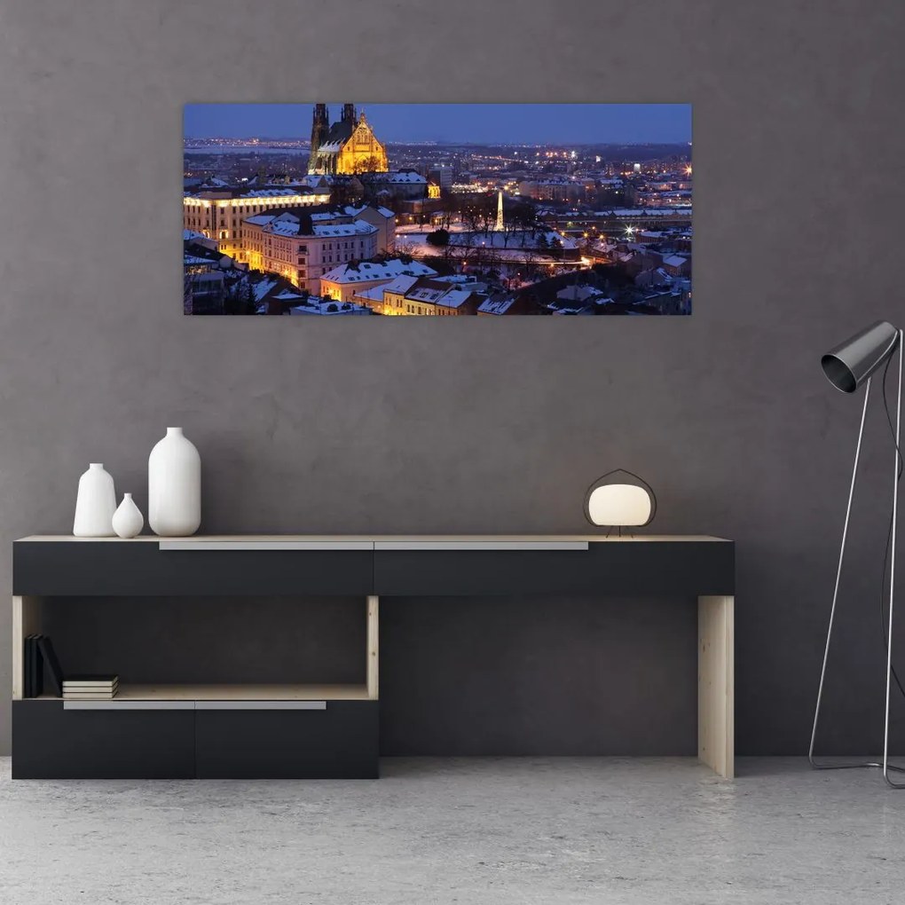 Tablou - Catedrala Sf. Peter și Paul, Brno, Republica Cehă (120x50 cm)