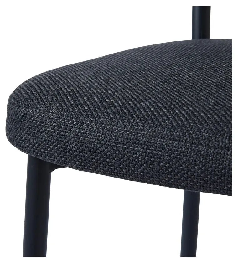 Scaun de dining gri închis Fowler – Unique Furniture