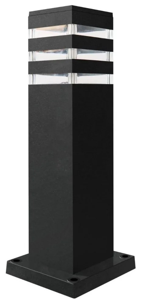 Lampă de exterior LED RGBW reglabilă TEKSAS 1xE27/9W/230V, 44 cm, IP44, antracit