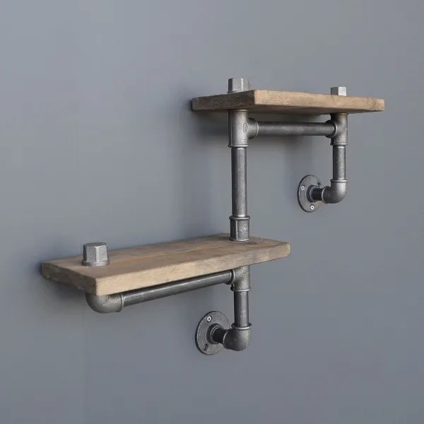 Etajeră de perete BORURAF 30x55 cm molid