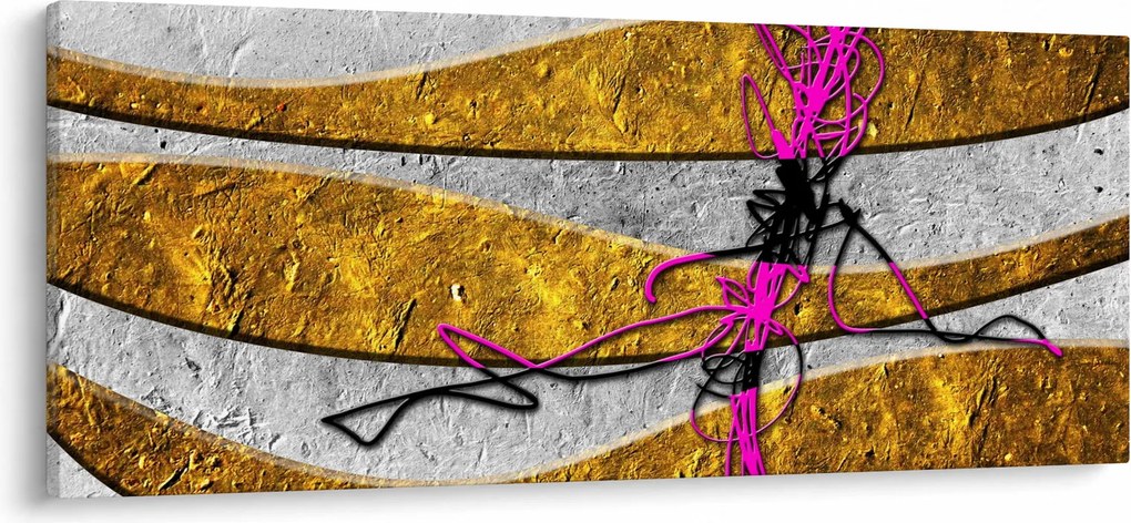 Tablou cu abstracție (120x50 cm)
