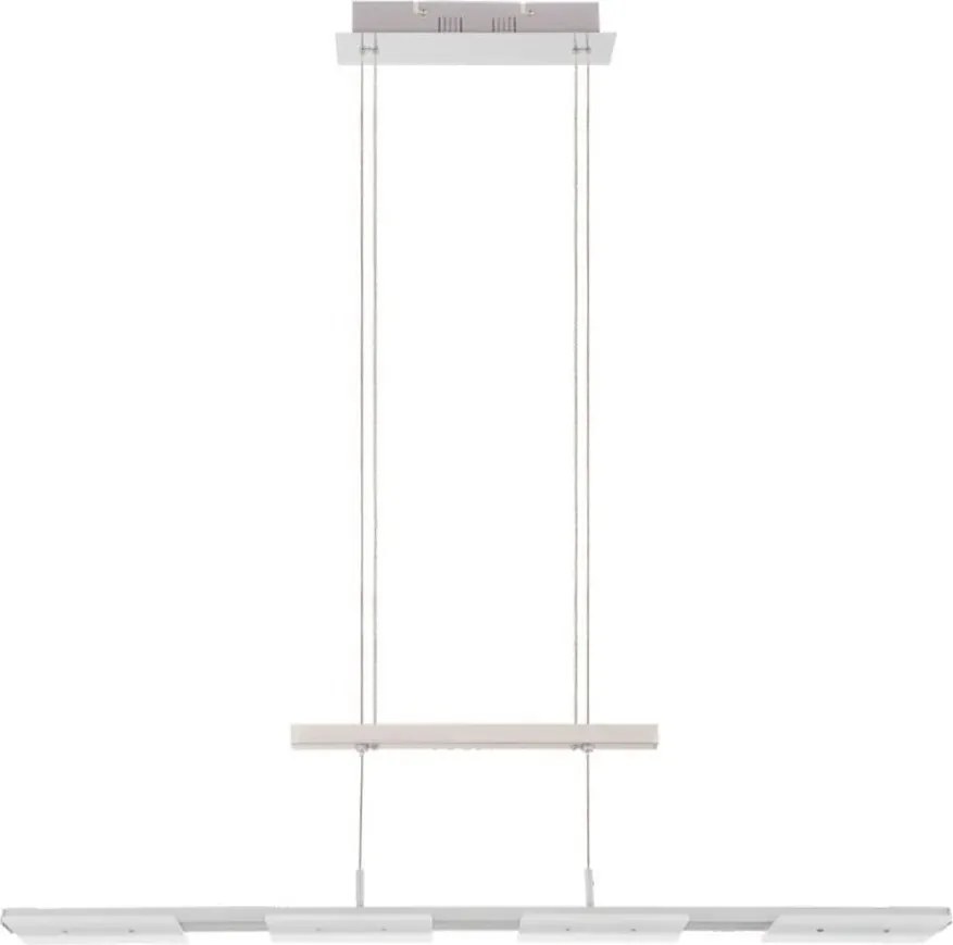 Eglo 55096 - Lustră LED reglabilă pe cablu 4xLED/4,5W/230V crom mat
