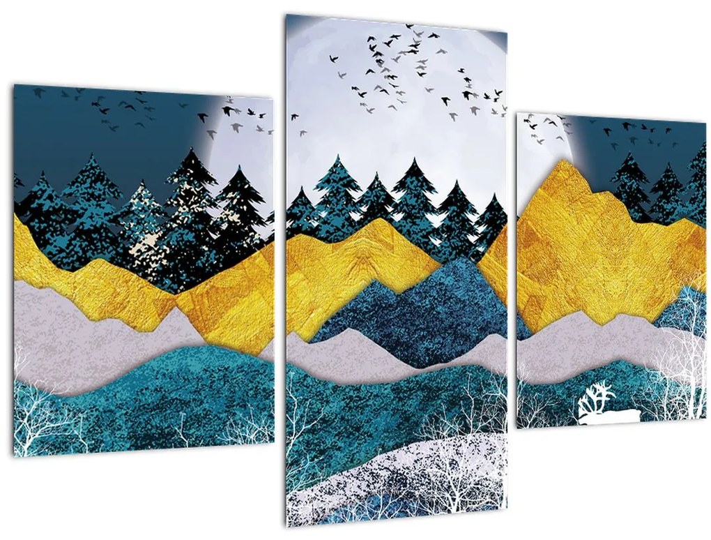 Tablou - Peisaj polar (90x60 cm)