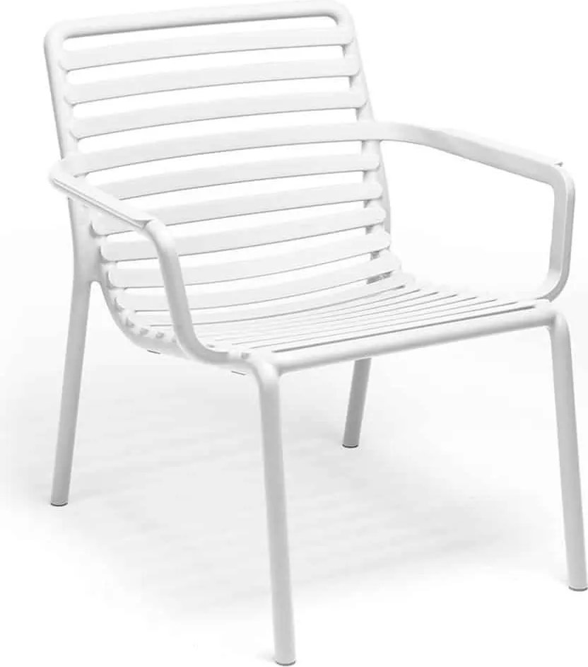 Scaun Exterior Nardi - Doga Relax - Bianco