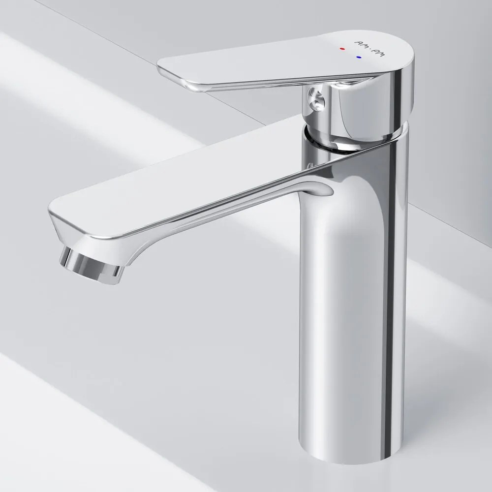 Baterie lavoar AM.PM Hit monocomanda finisaj crom lucios