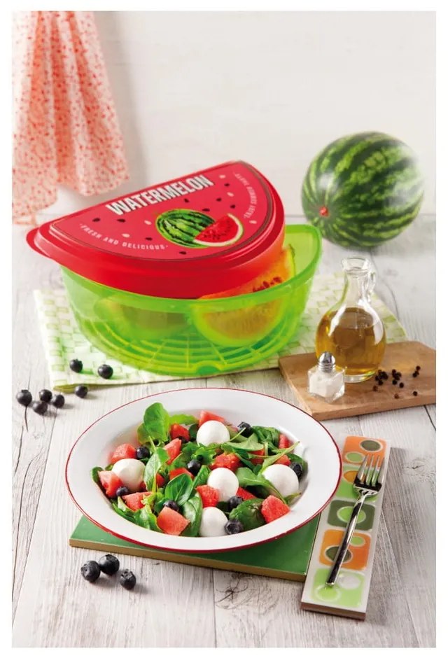 Cutie depozitare pepene roșu Snips Watermelon, 3 l