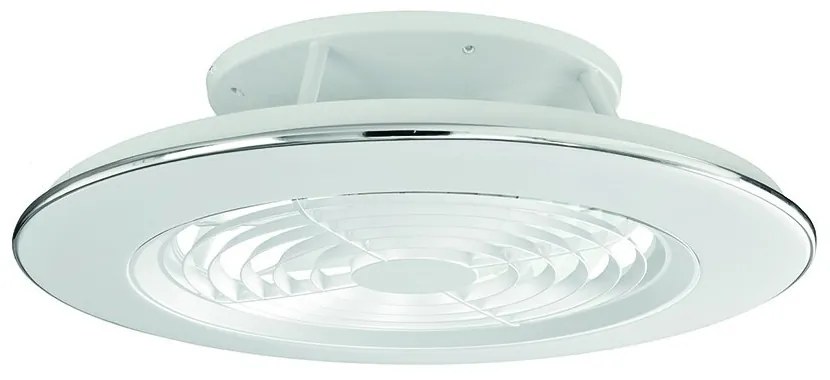 Lustra LED Smart cu Ventilator si telecomanda ALISIO alb
