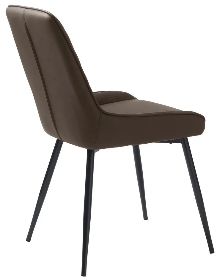 Scaun de dining maro închis Milton – Unique Furniture