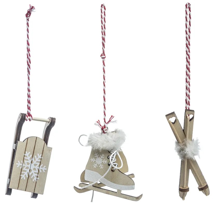 Set 3 decoratiuni de Craciun JJA Habits M2