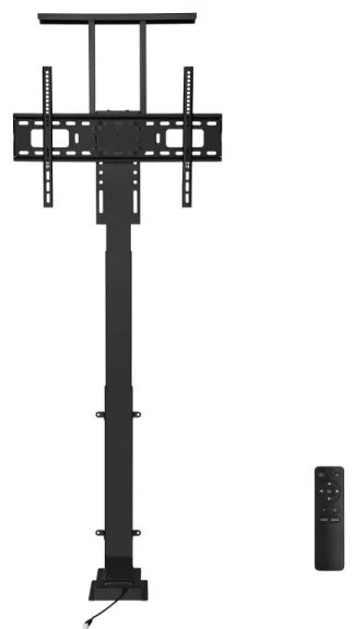 Suport de podea pentru televizor MK FLORIA MKF-19DM648 37-65" negru + telecomandă