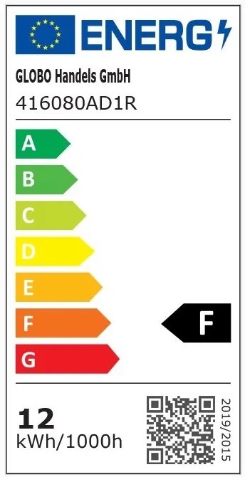 Plafoniera LED aluminiu argintiu, MDF gri DORO 30cm
