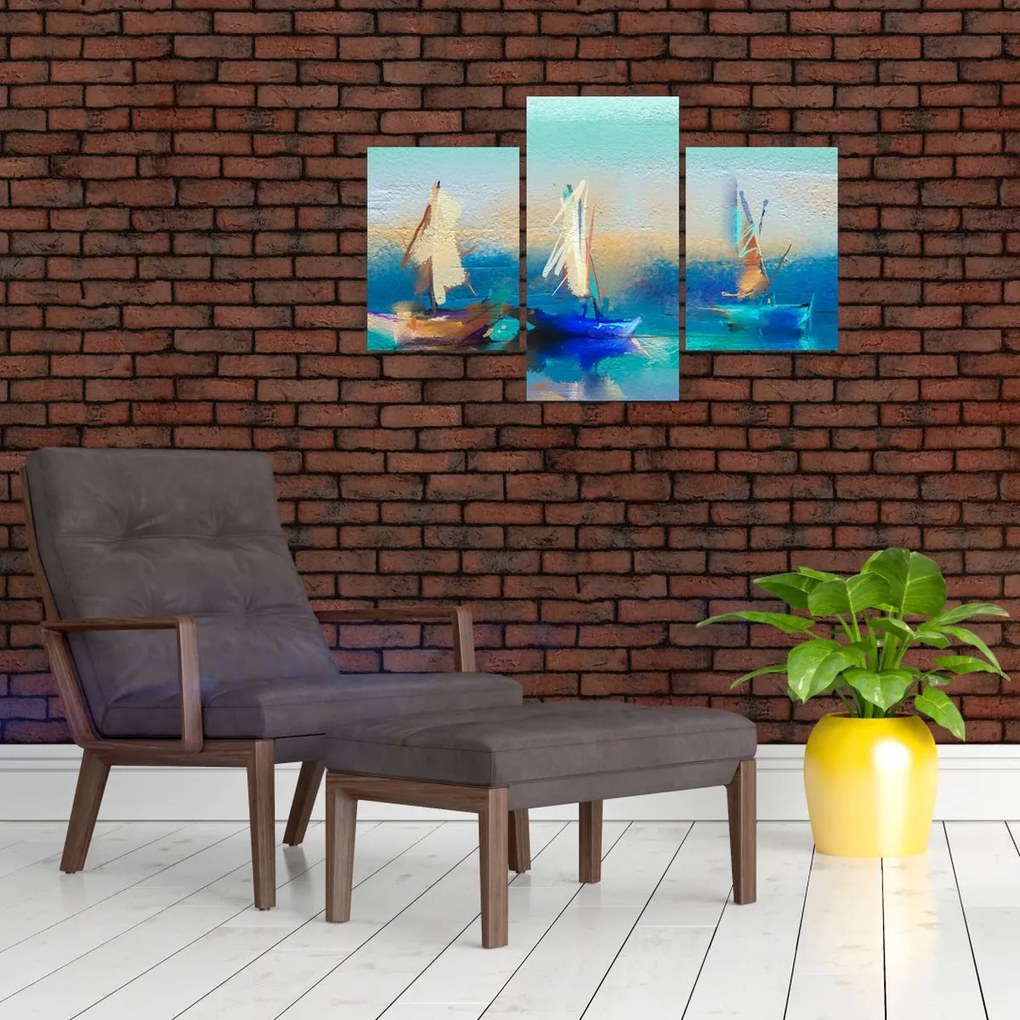 Tablou - Peisaj pictură, pictură (90x60 cm)