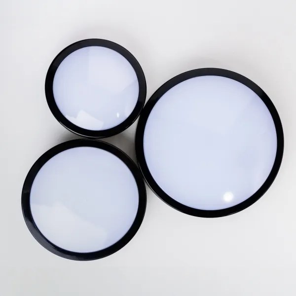 Plafonieră LED pentru baie Brilagi PERA LED/24W/230V d. 28 cm IP65 negru