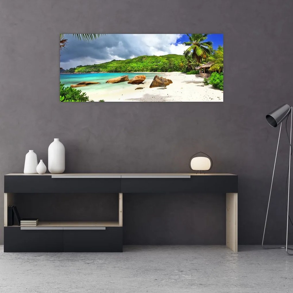 Tablou - Takamaka, Seychelles (120x50 cm)