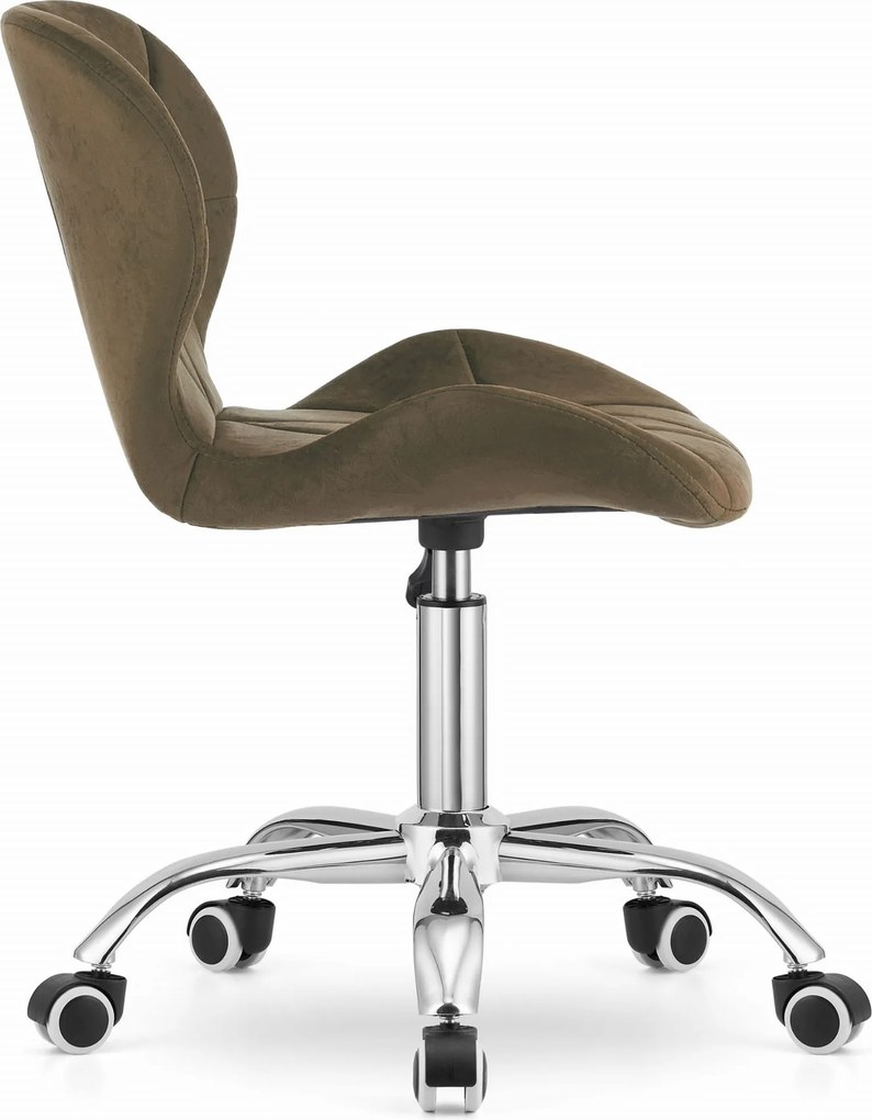 OFERTA Scaun de birou maro AVOLA VELVET calitatea II