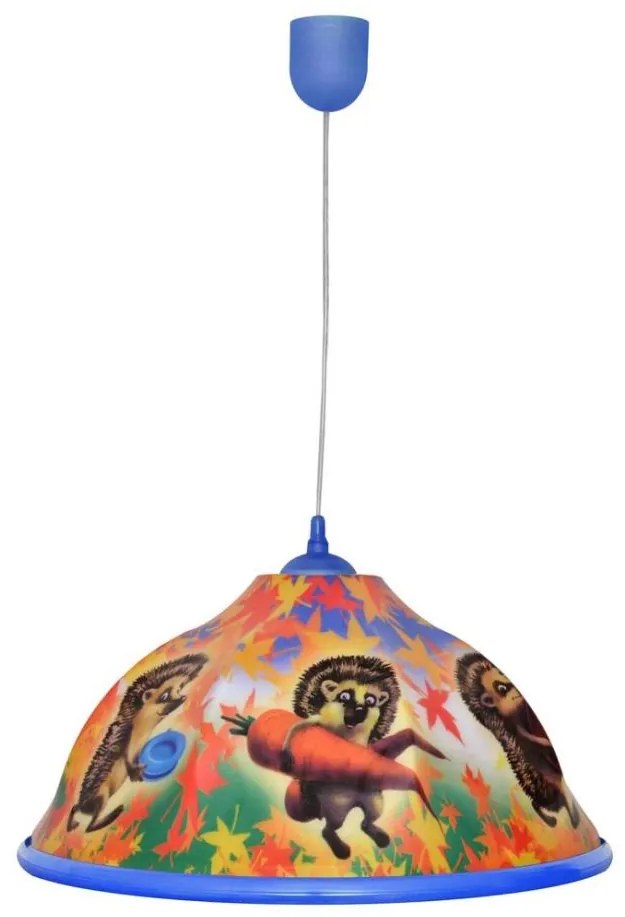 Lustră copii pe cablu HEDGEHOG 1xE27/15W/230V