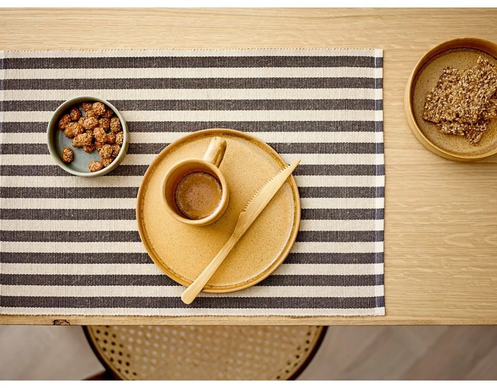 Suport pentru farfurii 2 buc. din material textil 33x48 cm Statement Stripe – Södahl