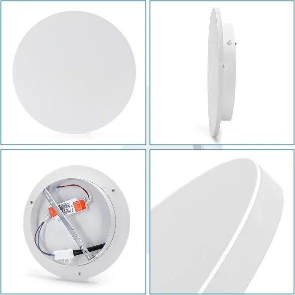 Aigostar - Aplică LED 12W, 230V, 6500K, 25 cm, albă