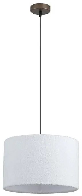 Lustra suspendata cu abajur plusat Chelsea