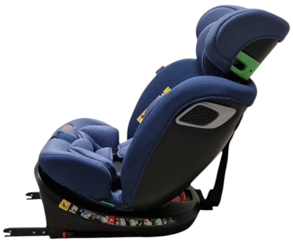 Scaun Auto cu Isofix Baby Care™ BS10P, Cu rotire 360 grade, Omologare R-129 i-Size, 0-36 kg, Tetiera reglabila, Transformabil in scoica auto, Sistem