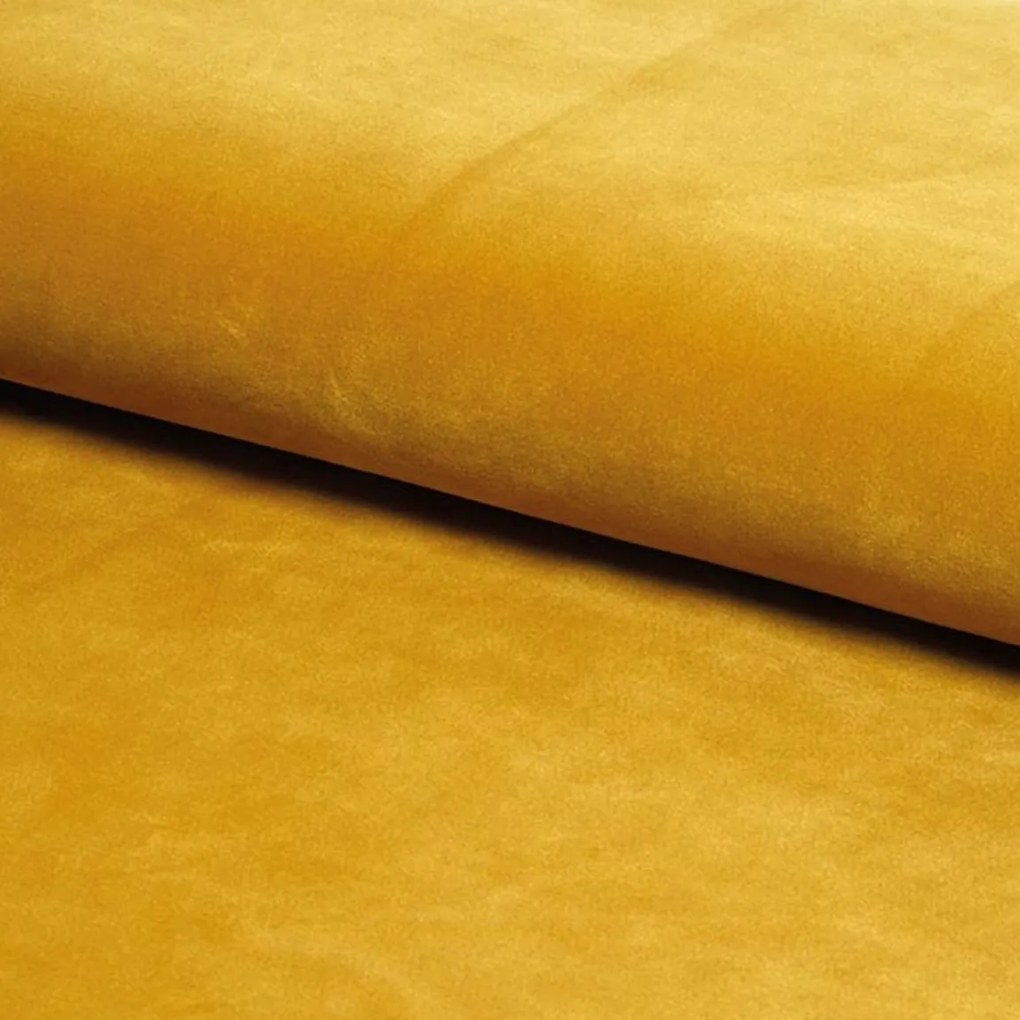 OFERTA Scaun de birou galben Q-020 VELVET clasa a II-a