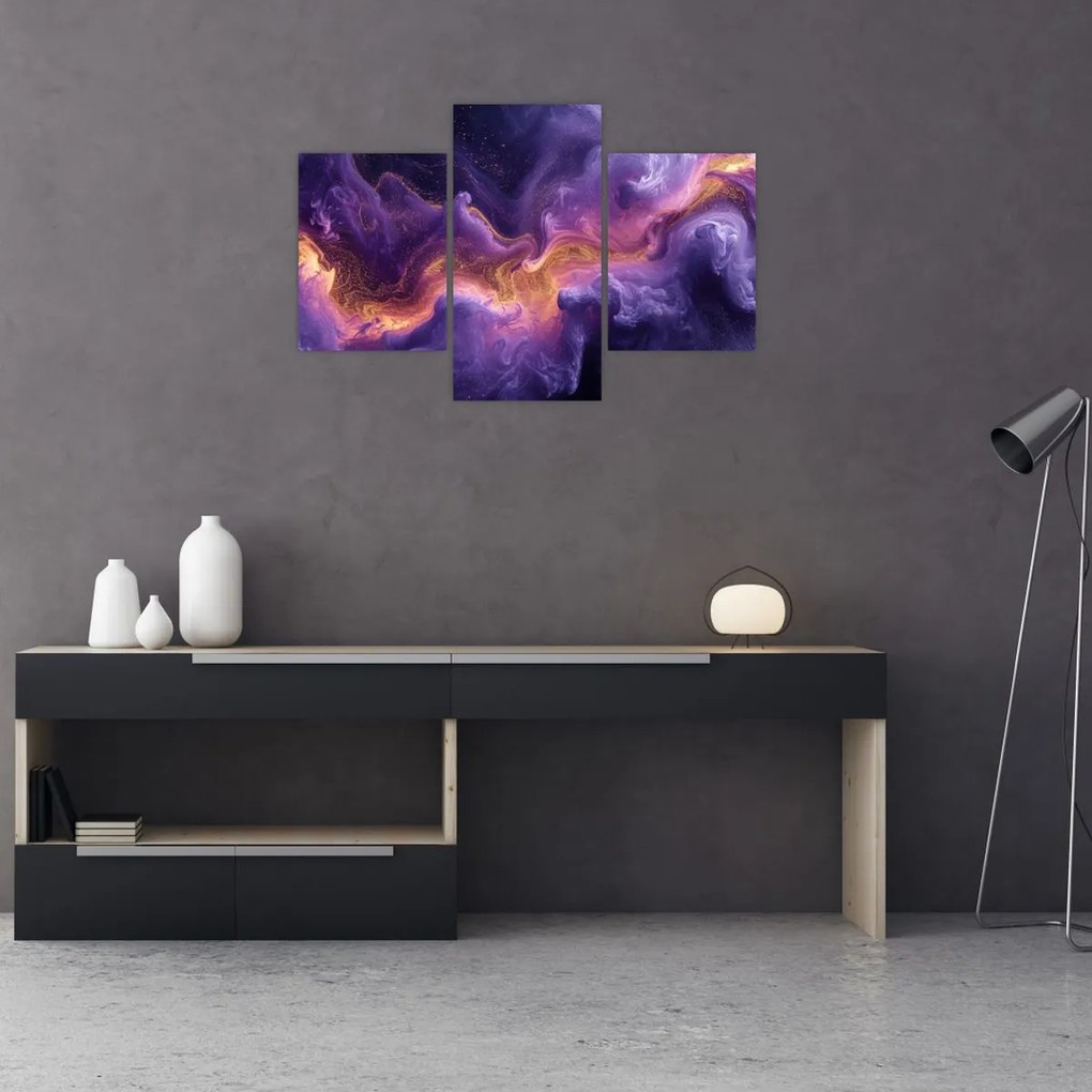 Tablou - Nebuloasa purpurie (90x60 cm)