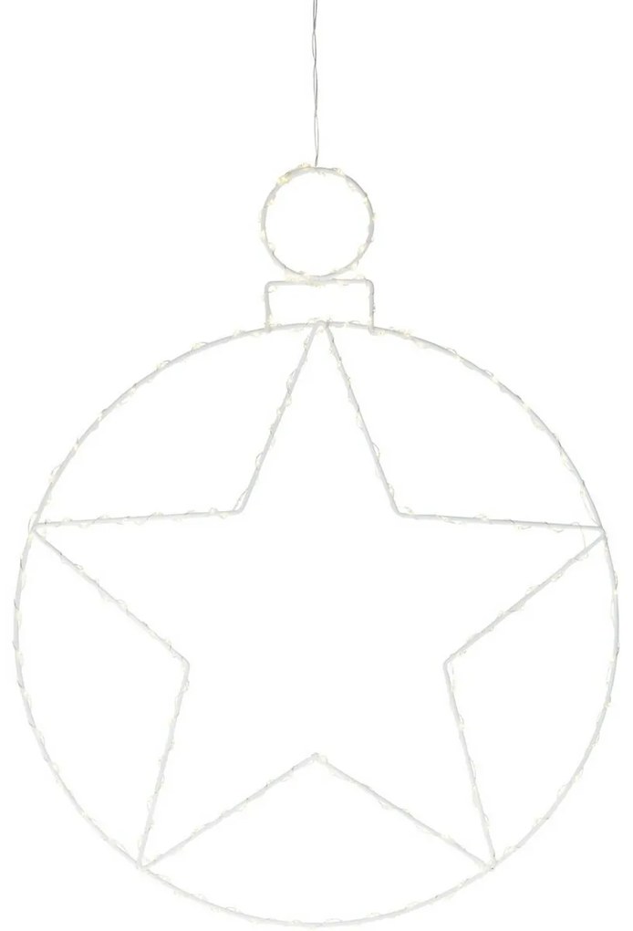 Decorațiune de Crăciun suspendată cu LED-uri Kerstball Star 236 LED, 48 cm