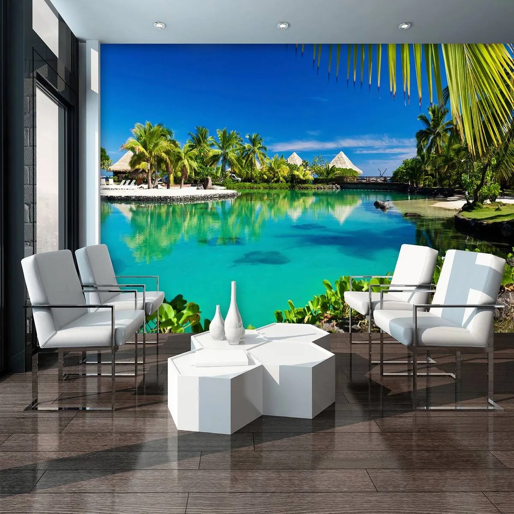 Fototapet - Casele din Hawai (152,5x104 cm)
