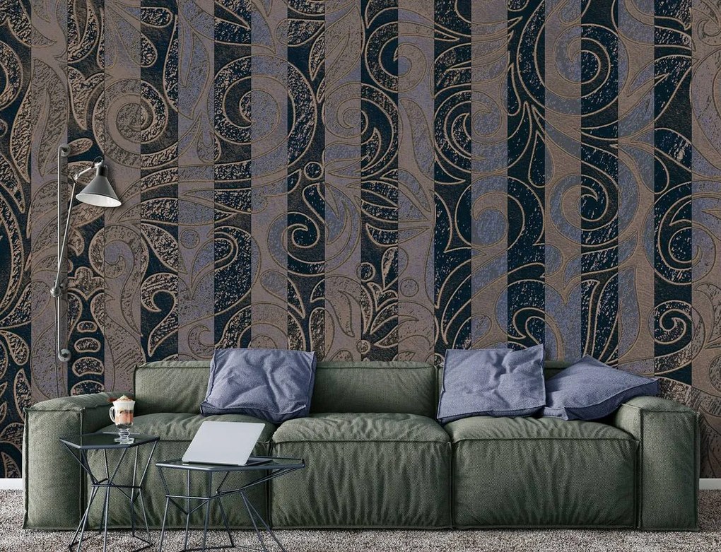Fototapet - Ornament aur (152,5x104 cm)