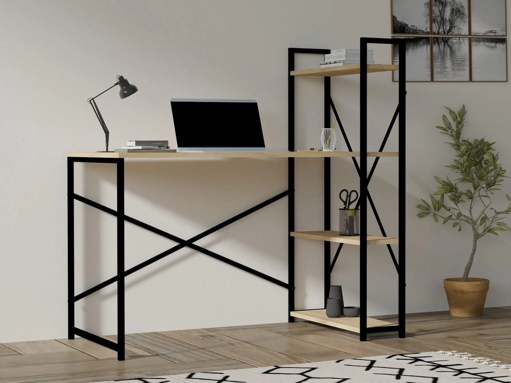 Masă PC Kulevu (stejar zafir) . Promo -28%. 1094911