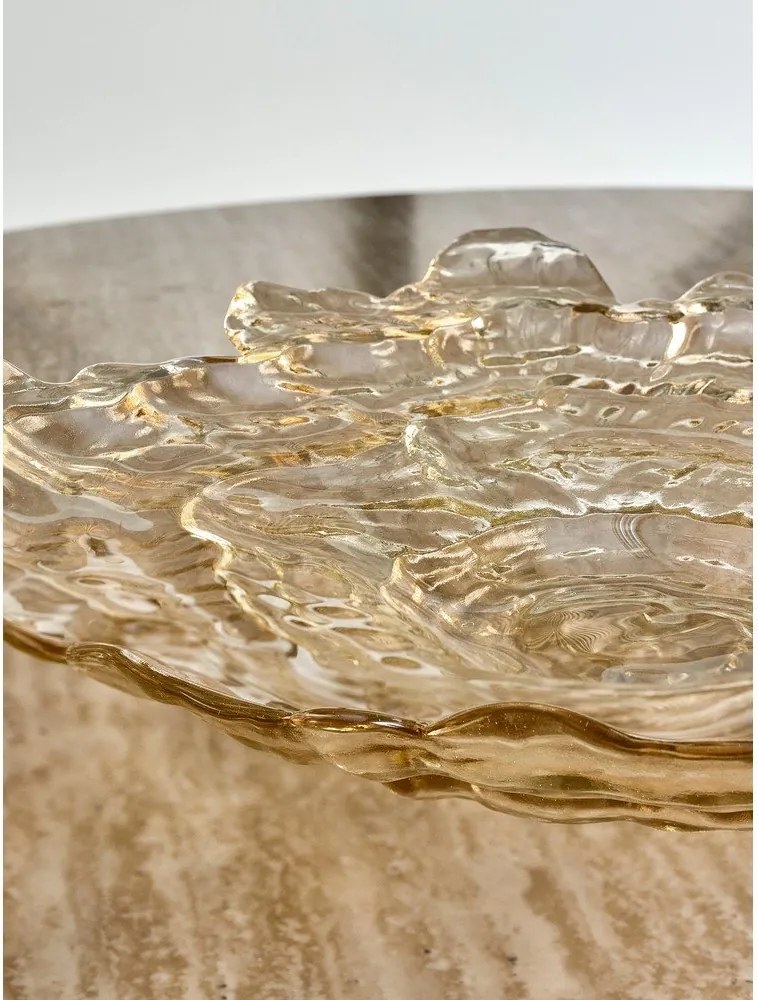 Bol bej din sticlă ø 38,5 cm Asimi – Bloomingville