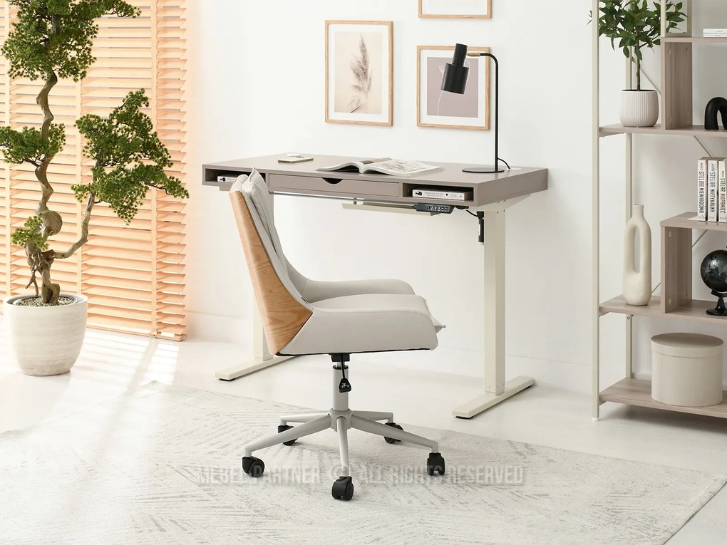 Scaun Lola (stejar gri + gri). Promo -21%. 1110515