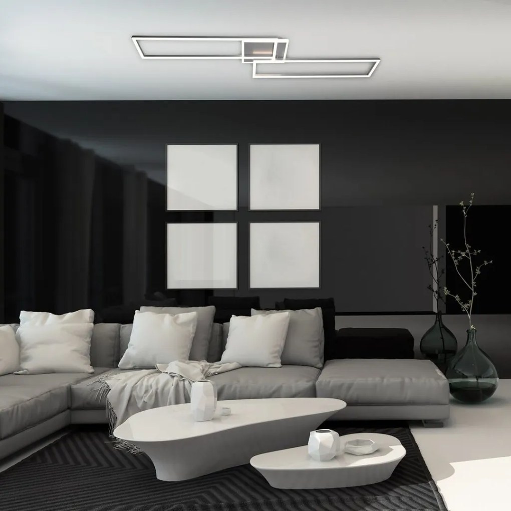 Plafoniera LED Smart dimabila cu telecomanda Benedick