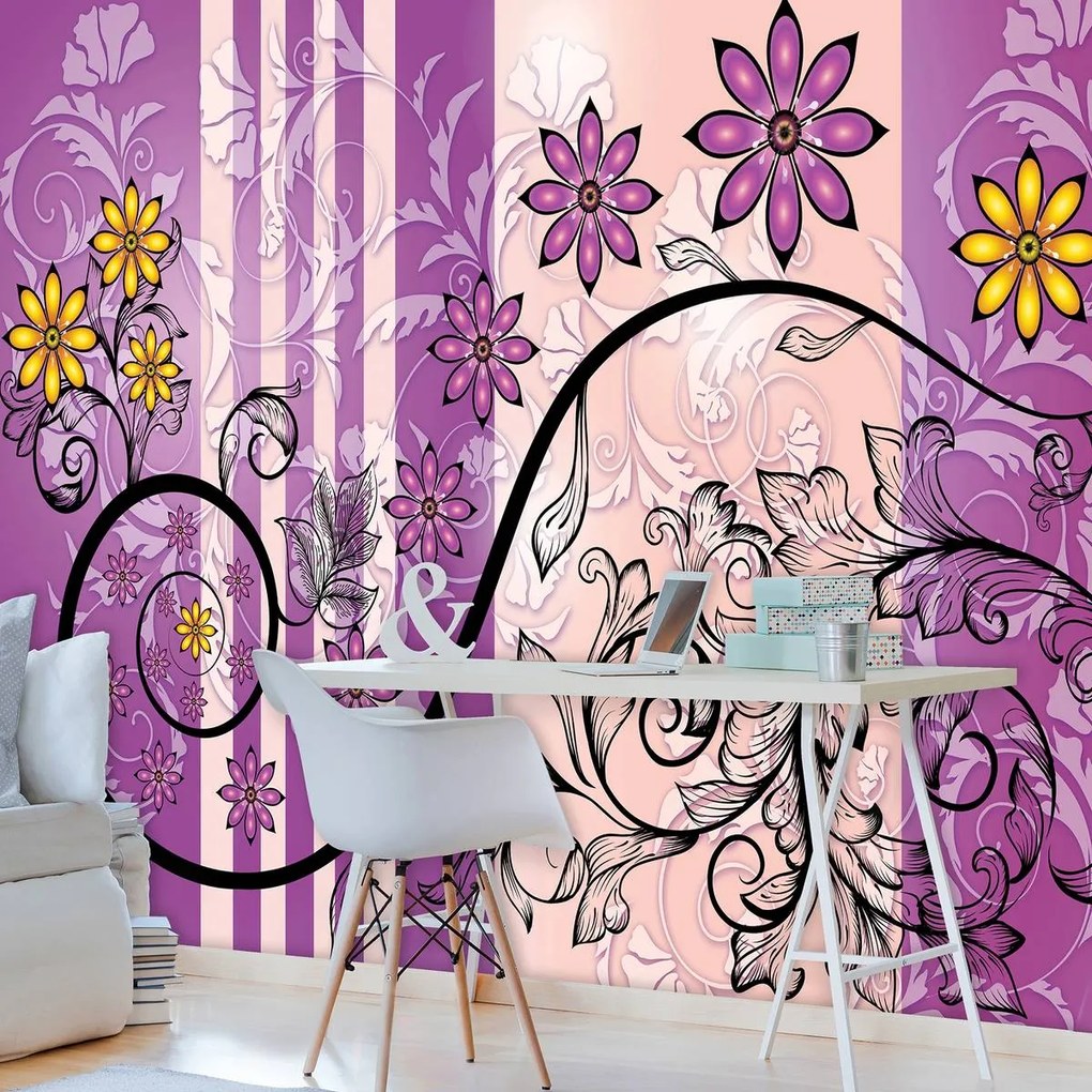 Fototapet - Flori (152,5x104 cm)