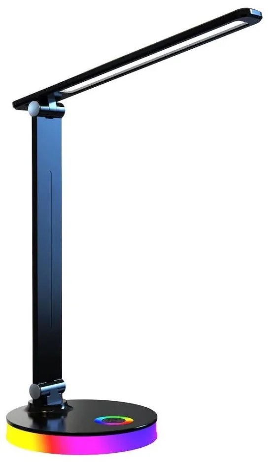 Lampă LED RGBW de masă BRUNO LED/5W/5V 3000/4500/6000K negru