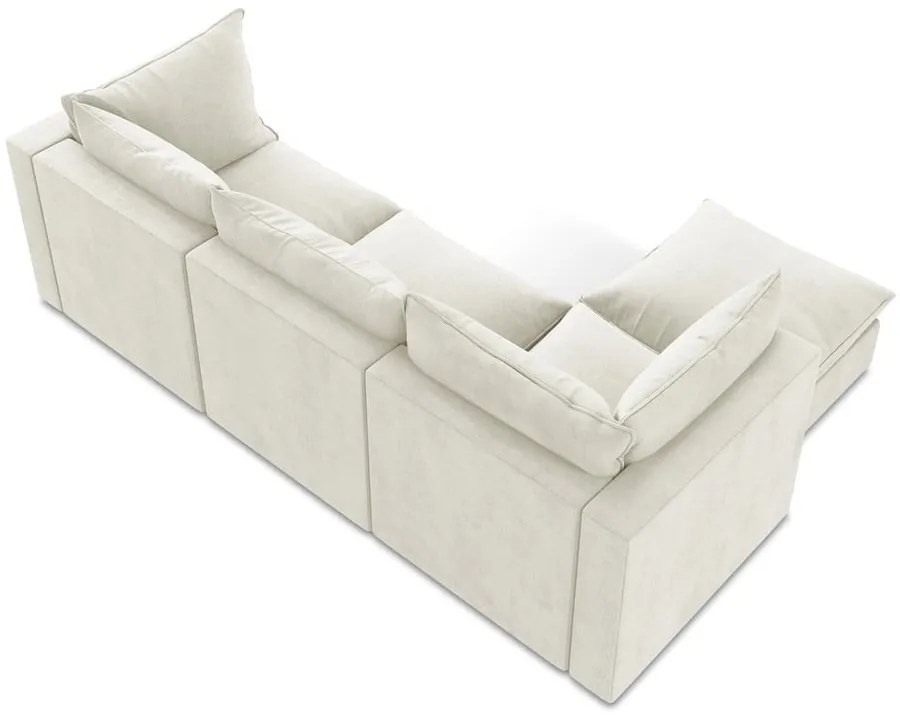 Colțar bej (cu colț pe partea stângă/cu șezlong) Manao – Makamii